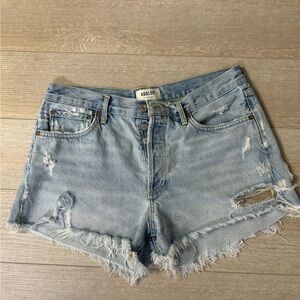 Agolde Parker distressed shorts